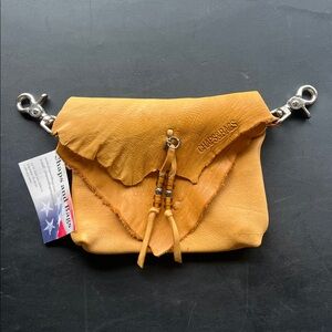 Chaps & Bags deerskin purse.